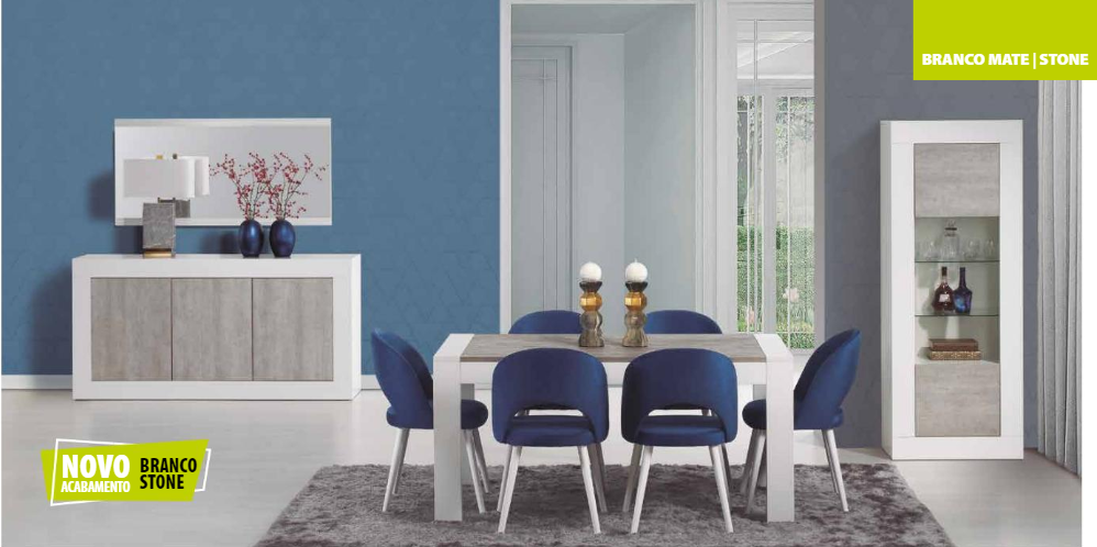 Linha Madrid Branco Stone Jantar